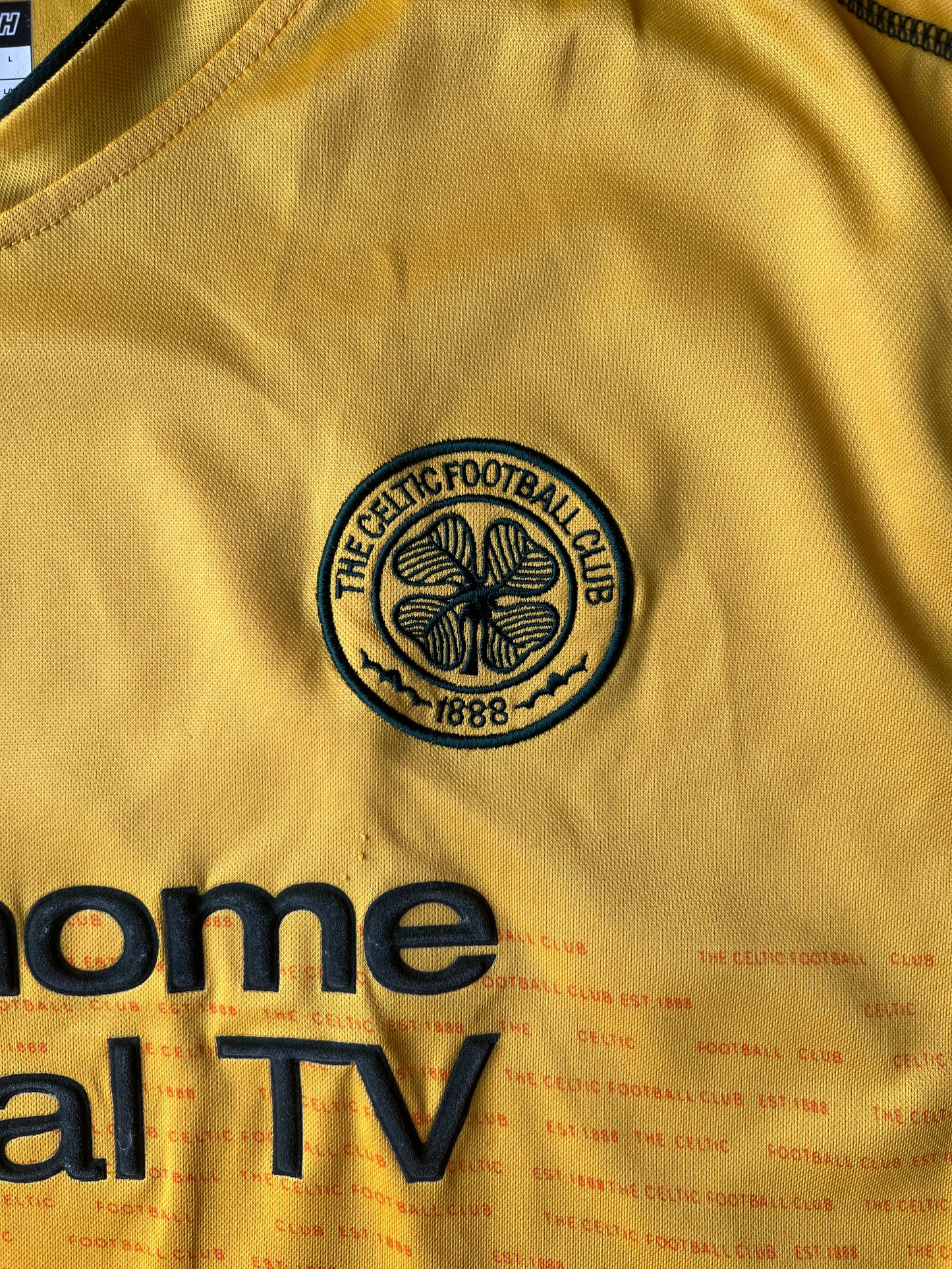 Vintage Umbro Celtic Away Jersey 2002/03 Large
