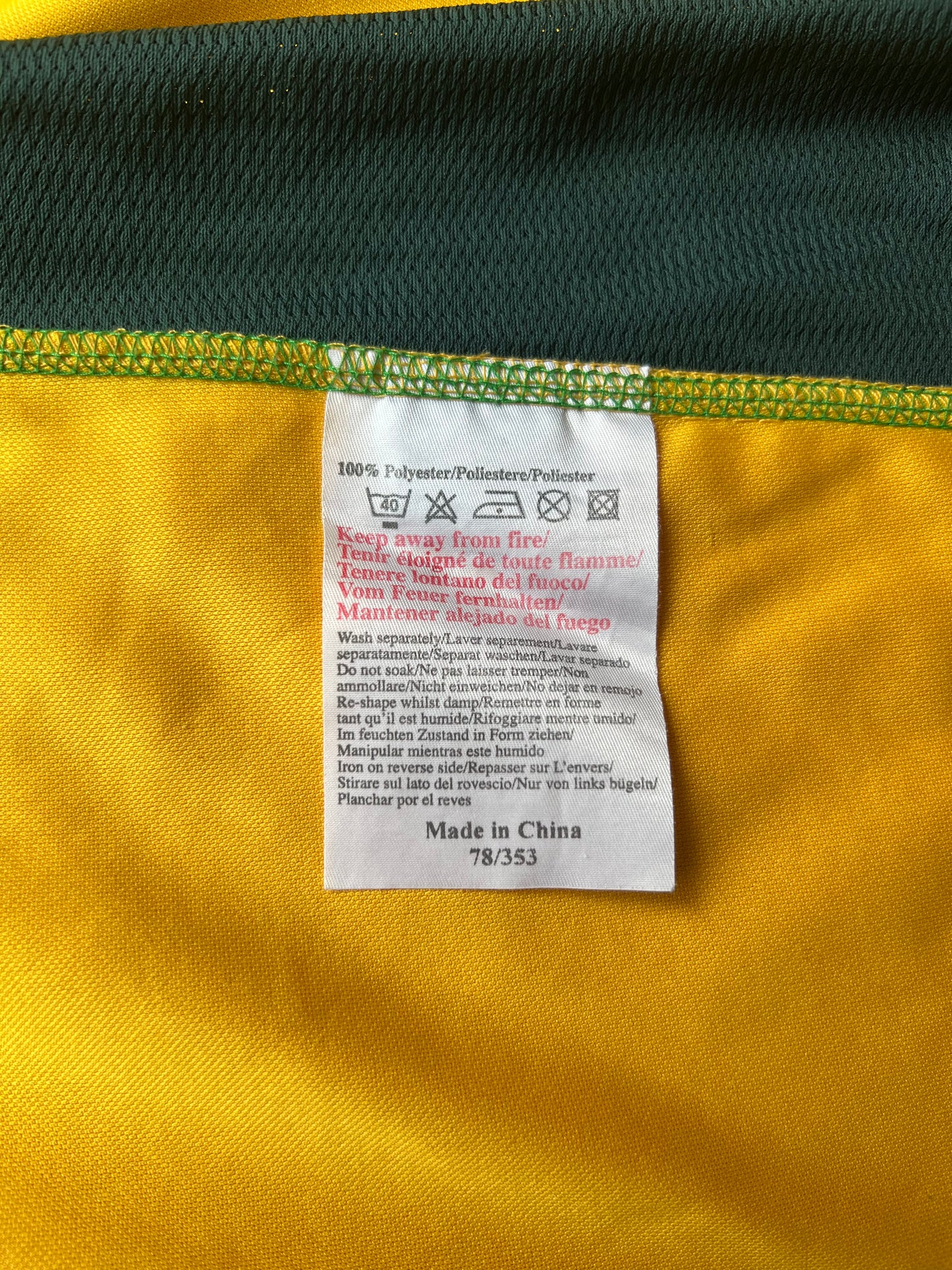 Vintage Umbro Celtic Away Jersey 2002/03 Large