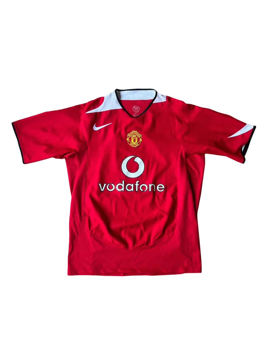 Vintage 2000s Nike Total 90 Manchester United Home Jersey 2004-06 Small Ronaldo #7