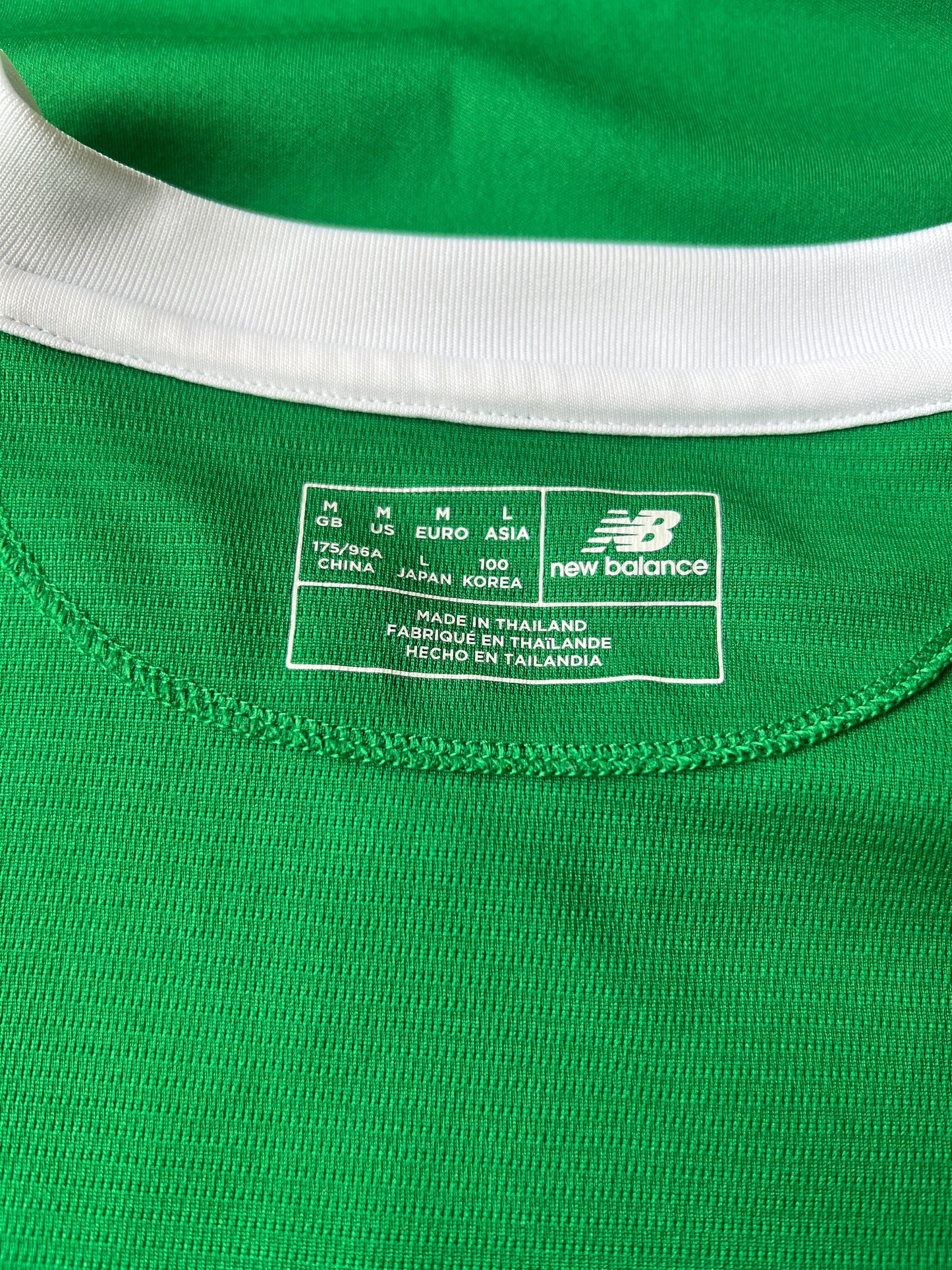 New Balance Ireland Home Jersey 2018 Medium