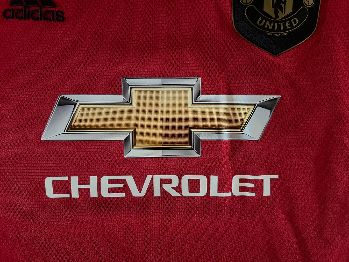 Adidas Manchester United Home Jersey 2019/20 Treble 20 Year Anniversary Large - Mint condition